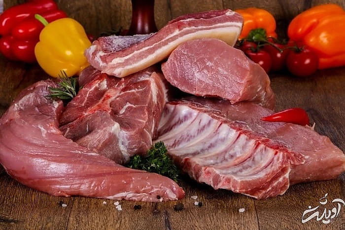 گوشت مناسب حلیم خوشمزه گوشت گوسفندی